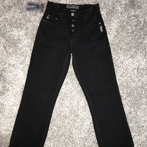 super cute vintage black jeans